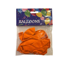 Ballon en latex orange, 30 cm, Lot de 10 | Accessoires party | 900 CFA , dakar, Sénégal