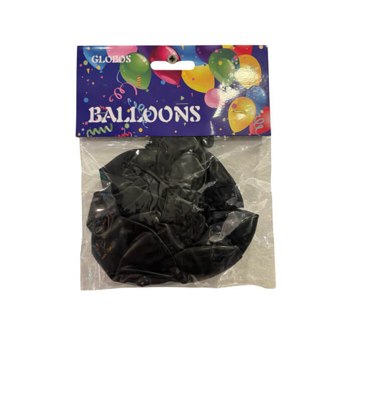 Ballon en latex noir, 30 cm, Lot de 10 | Accessoires party | 900 CFA , dakar, Sénégal