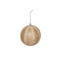 Boule de Noël champagne avec broderies, 10 cm \r\n |Boules de Noël |1 600 CFA ,Dakar, Sénégal