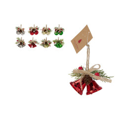 Cloche déco Noël métal 8 cm |Suspensions de Noël |1 500 CFA ,Dakar, Sénégal