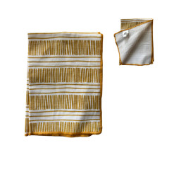 Set de table 48 x 33 cm 100% coton jaune - Lot de 2 | Sets & chemins de table | 2 200 CFA , dakar, Sénégal