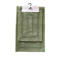 Tapis de bain double face 100% coton vert foncé - Lot de 2 | Tapis de bain | 9 300 CFA , dakar, Sénégal