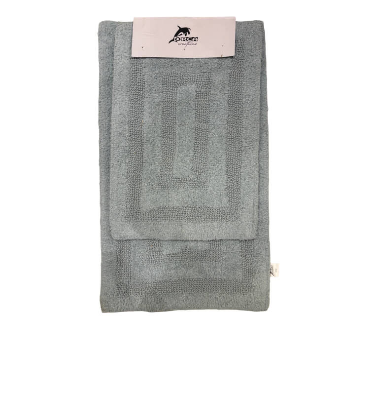 Tapis de bain double face 100% coton aqua - Lot de 2 | Tapis de bain | 9 300 CFA , dakar, Sénégal