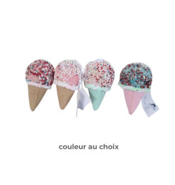 Cornet de glace bonbon, 15 cm
