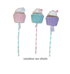 Cupcake sur pique gourmand,...