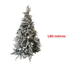 Sapin de Noël 180 cm 569 feuilles enneigé pied métal |Sapins de Noël |67 000 CFA ,Dakar, Sénégal