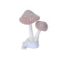 Champignon 30 cm blanc/rose pailleté |Décorations à poser Noël |8 000 CFA ,Dakar, Sénégal