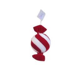 Bonbon à suspendre peluche rouge/blanc 10 cm |Suspensions de Noël |3 000 CFA ,Dakar, Sénégal