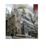 Maison déco en bois enneigé lumineux, 39 cm |Décorations à poser Noël |8 500 CFA ,Dakar, Sénégal