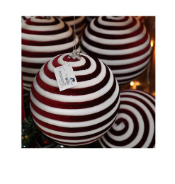 Boule de noël peluche rouge/blanc 24 cm |Boules de Noël |9 000 CFA ,Dakar, Sénégal