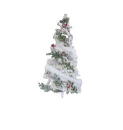 Mini sapin bois blanc + déco, 55 cm |Sapins de Noël |8 000 CFA ,Dakar, Sénégal