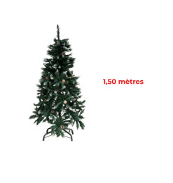 Sapin de Noël 150 cm 500 feuilles vert + pins sur pied metal |Sapins de Noël |33 000 CFA ,Dakar, Sénégal