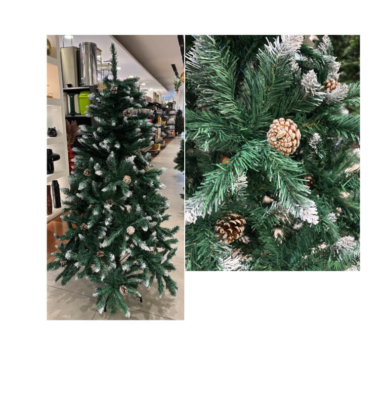 Sapin de Noël 150 cm 500 feuilles vert + pins sur pied metal |Sapins de Noël |33 000 CFA ,Dakar, Sénégal