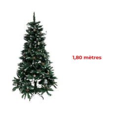 Sapin de Noël 180 cm 800 feuilles vert + pins sur pied métal |Sapins de Noël |53 000 CFA ,Dakar, Sénégal