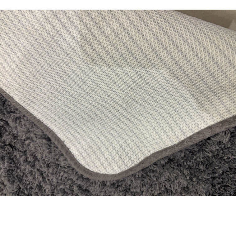 Tapis de bain 60 x 90 cm en micro polyester gris | Tapis de bain | 8 100 CFA , dakar, Sénégal