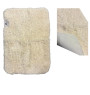 Tapis de bain 60 x 90 cm en micro polyester ivoire | Tapis de bain | 8 100 CFA , dakar, Sénégal
