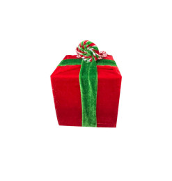 Cadeau déco 18 cm rouge/vert |Décorations à poser Noël |5 500 CFA ,Dakar, Sénégal