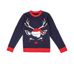 Pull Noël femme renne hohoho - taille S/M ou L/XL |Costumes Noël & Accessoires de déguisement |18 400 CFA ,Dakar, Sénégal