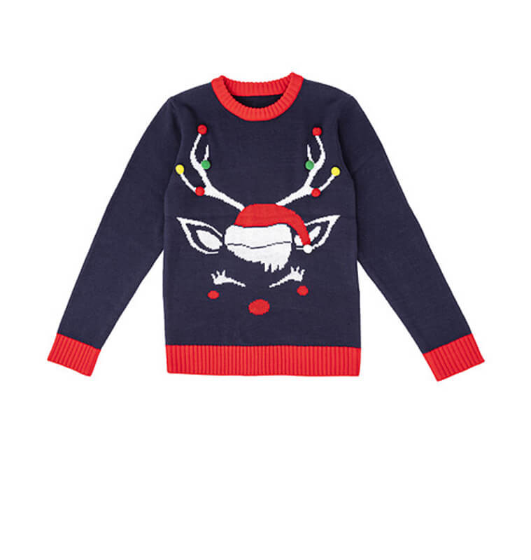 Pull Noël femme renne hohoho - taille S/M ou L/XL |Costumes Noël & Accessoires de déguisement |18 400 CFA ,Dakar, Sénégal