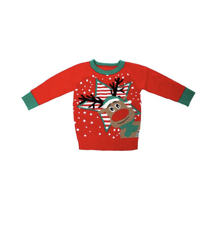 Pull Noël enfant renne - 4 à 6 ans ou 6 à 8 ans |Costumes Noël & Accessoires de déguisement |13 000 CFA ,Dakar, Sénégal