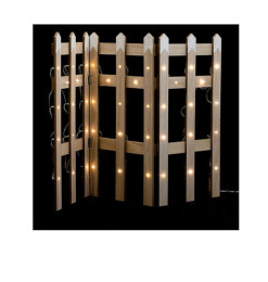 Décoration lumineuse clôture barrière 42 led h60 cm mdf |Autres accessoires Noël |18 300 CFA ,Dakar, Sénégal