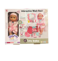 Poupon 35 cm avec lavabo interactif et accessoires tutu baby - Dès 3 ans | Poupons & poupées | 29 000 CFA , dakar, Sénégal