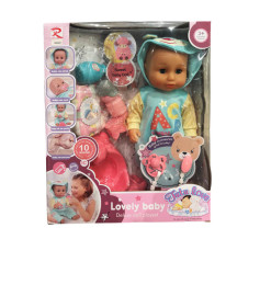 Poupon 35 cm lovely baby avec accessoires - Dès 3 ans | Poupons & poupées | 15 900 CFA , dakar, Sénégal