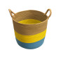 Panier de rangement tricolore avec anses, 35×32 cm  | Paniers de rangement | 12 500 CFA , dakar, Sénégal