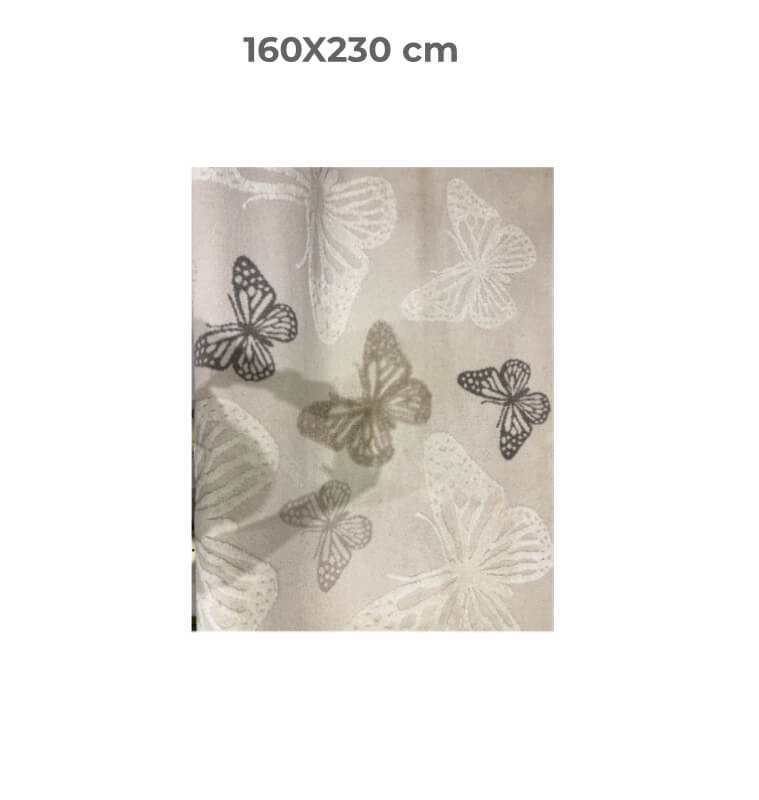 Tapis 160×230 cm PP/Polyester 3D Elio crème | Tapis décoratifs , Dakar, Sénégal