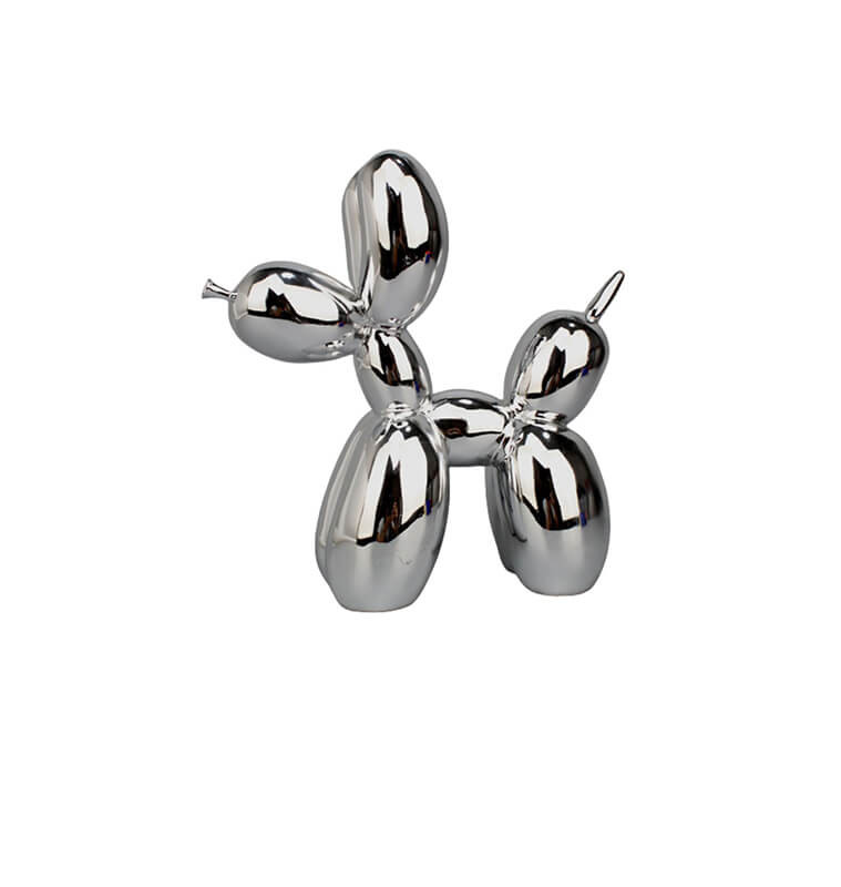 Statuette 26 cm chien ballon argent | Statuettes , Dakar, Sénégal