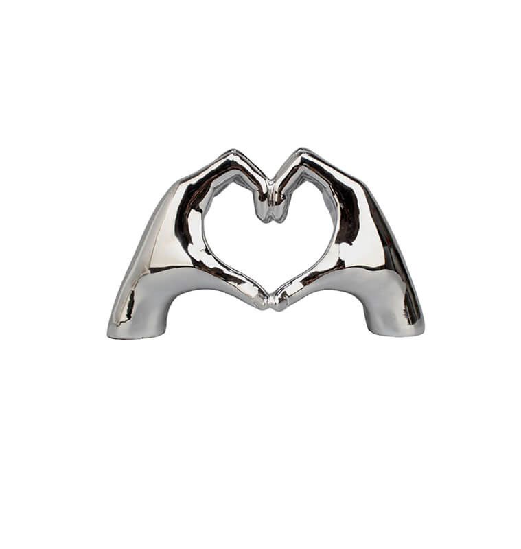 Statuette 15 cm mains cœur argent | Statuettes , Dakar, Sénégal