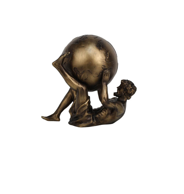 Statuette 23 cm homme portant la Terre | Statuettes , Dakar, Sénégal