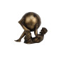 Statuette 23 cm homme portant la Terre | Statuettes , Dakar, Sénégal