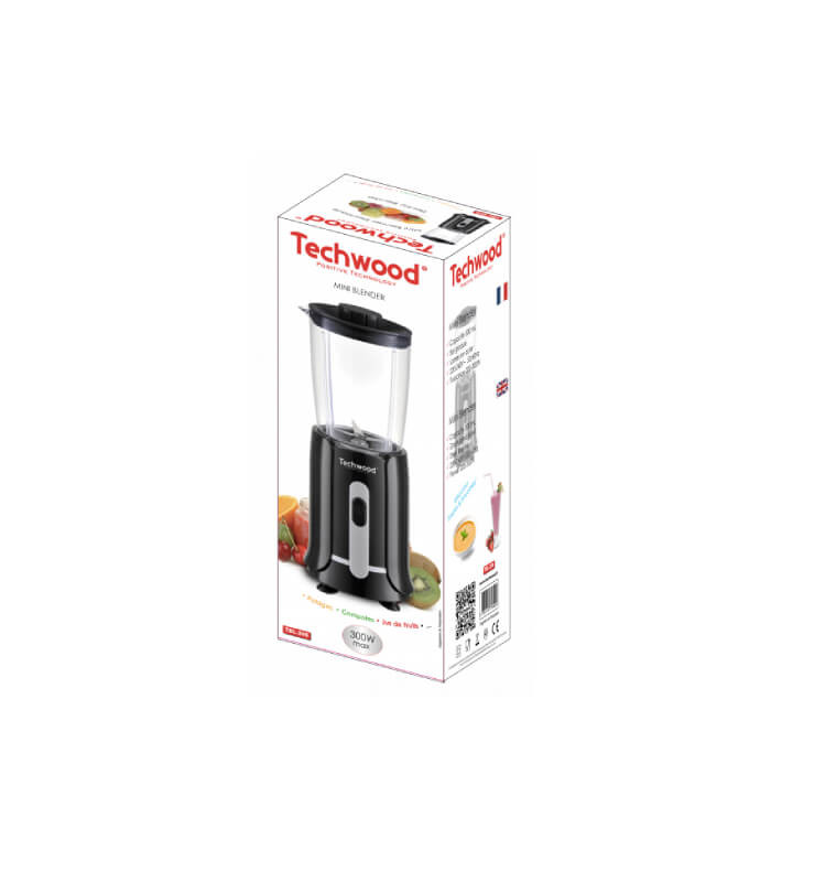 Mini blender 0,5 L, lames acier 200–300 W - Techwood | Blenders, mixeurs & hachoirs | 14 500 CFA , dakar, Sénégal