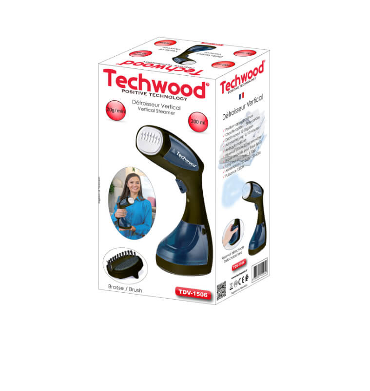 Défroisseur vertical 200 ml, 1500W, Techwood | Fer à repasser & table à repasser | 26 000 CFA , dakar, Sénégal