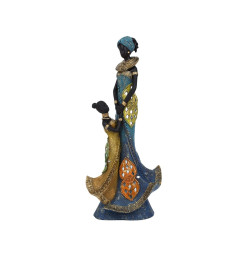 Statuette femme et petite fille africaine 36 cm | Statuettes , Dakar, Sénégal