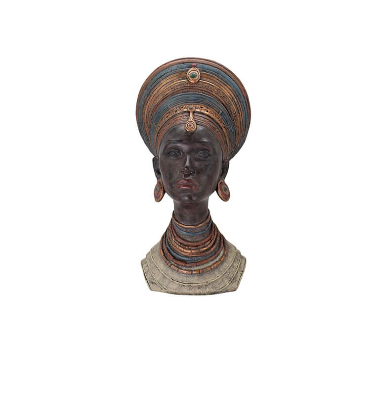 Statuette buste femme africaine 49 cm | Statuettes , Dakar, Sénégal