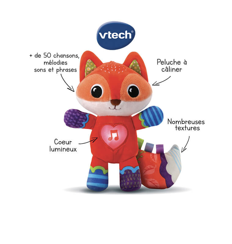 Peluche Malo, mon renardeau dodo - De 0 à 36 mois | Activités & jeux d'éveil | 24 000 CFA , dakar, Sénégal