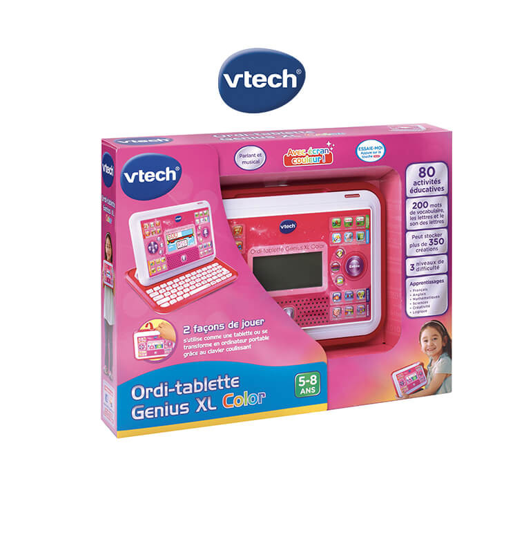 Ordi-tablette Genius XL Rose - De 5 à 8 ans | Jeux éducatifs | 64 000 CFA , dakar, Sénégal