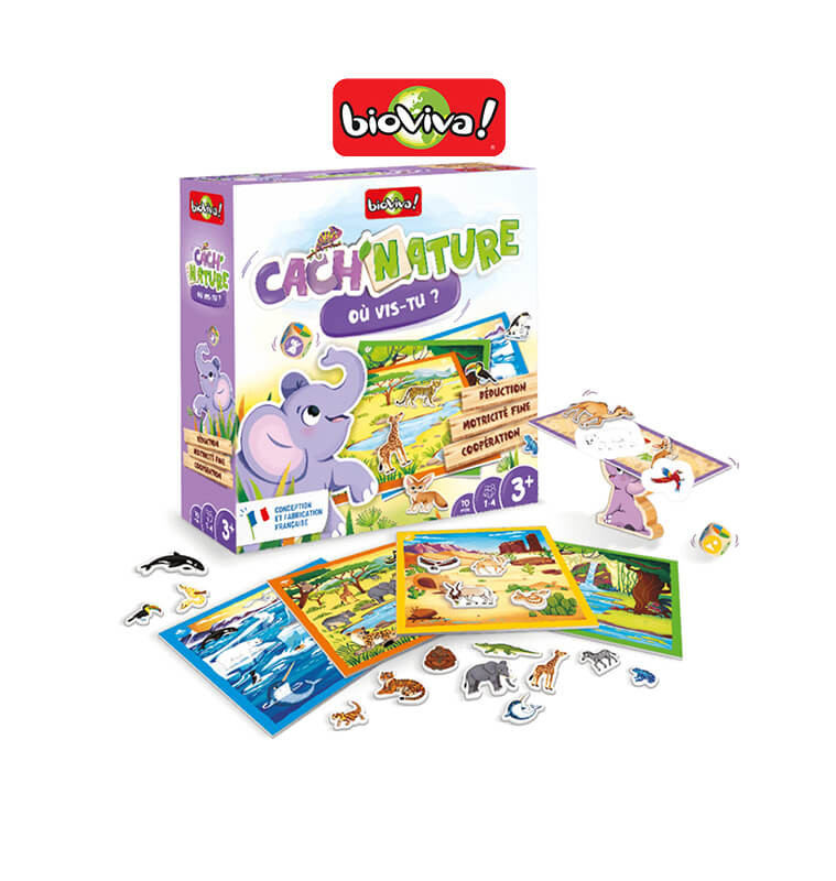 Cache-Nature - Où vis-tu ? - dès 3 ans | Jeux de société | 14 500 CFA , dakar, Sénégal