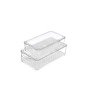 Boîte organisateur de frigo avec couvercle transparent/blanc - Lot de 2, taille S | Organisation | 4 800 CFA , dakar, Sénégal