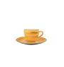 Tasse à thé + sous-tasse 190 ml en porcelaine jaune | Tasses & mugs | 3 700 CFA , dakar, Sénégal