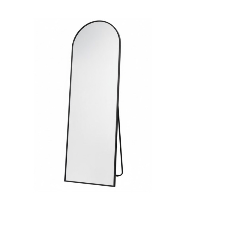 Miroir sur pied 167 x 55 cm avec cadre noir | Miroirs , Dakar, Sénégal