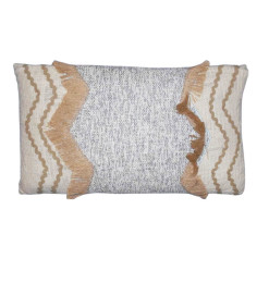 Coussin déco 30 x 50 cm gris et marron | Coussins déco , Dakar, Sénégal