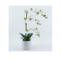 Orchidée artificielle 13 x 13 x 55 cm dans vase blanc | Pots, plantes & fleurs artificielles , Dakar, Sénégal