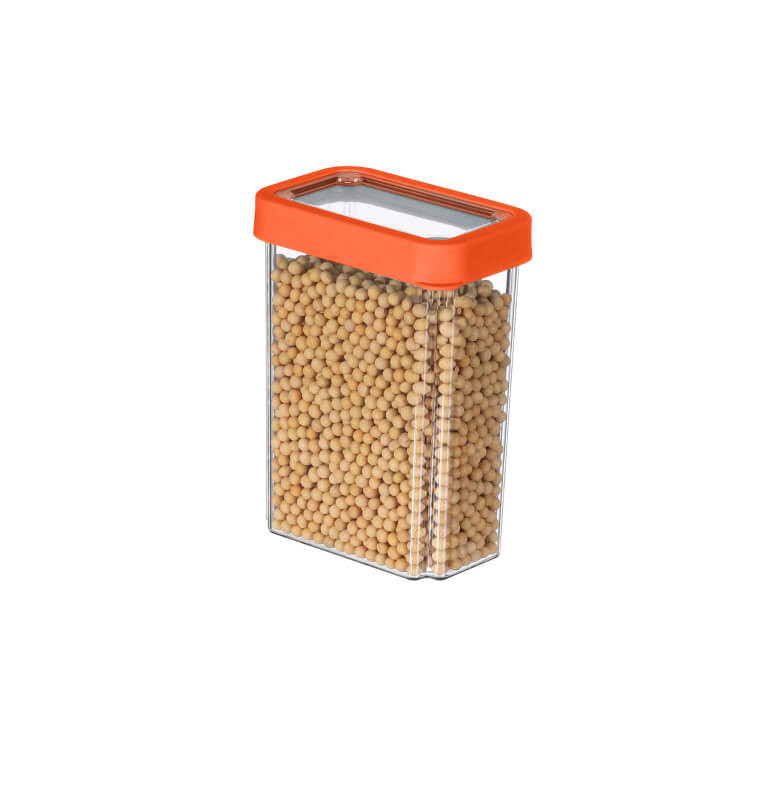 Boîte de conservation 1,65 L avec couvercle transparent orange | Bocaux & bonbonnières | 1 900 CFA , dakar, Sénégal