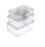 Boite de conservation alimentaire en plastique transparent - Lot de 8 | Boites de conservation alimentaire | 11 700 CFA , dak...