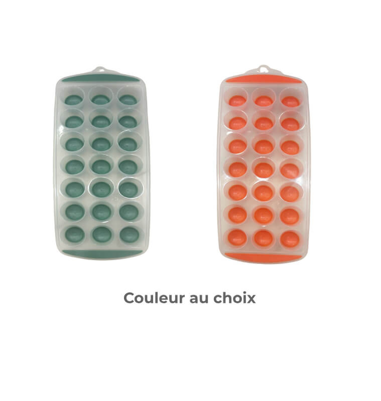 Moule à glace 21 compartiments en plastique et silicone | Conservation chaud/froid | 700 CFA , dakar, Sénégal