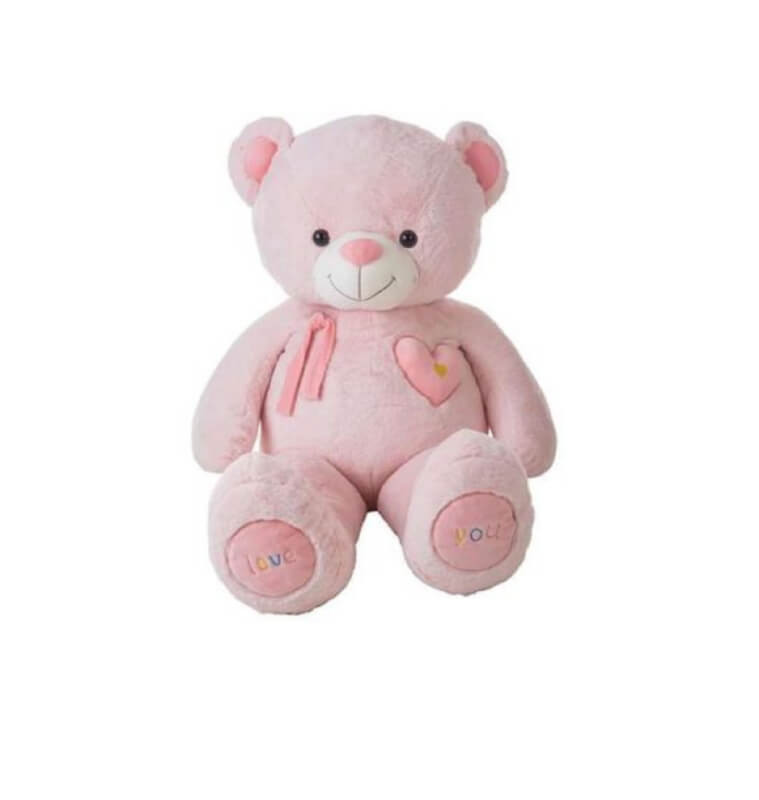 Peluche Rose Ours "Love You" 115 cm | Peluches | 75 000 CFA , dakar, Sénégal