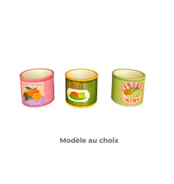 Mini pot en dolomite, D7,3 × H6,3 cm